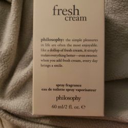 New and Never Opened - "Fresh Cream" EDT by Philosophy