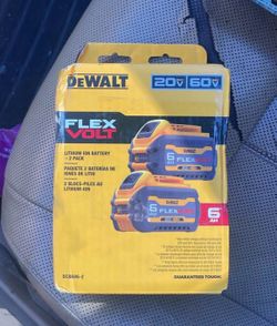 Dewalt Flexvolt (2) 6Aah