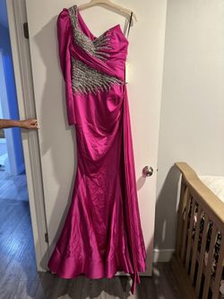 Fuschia Evening Gown