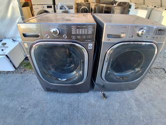 lg washer and dryer set