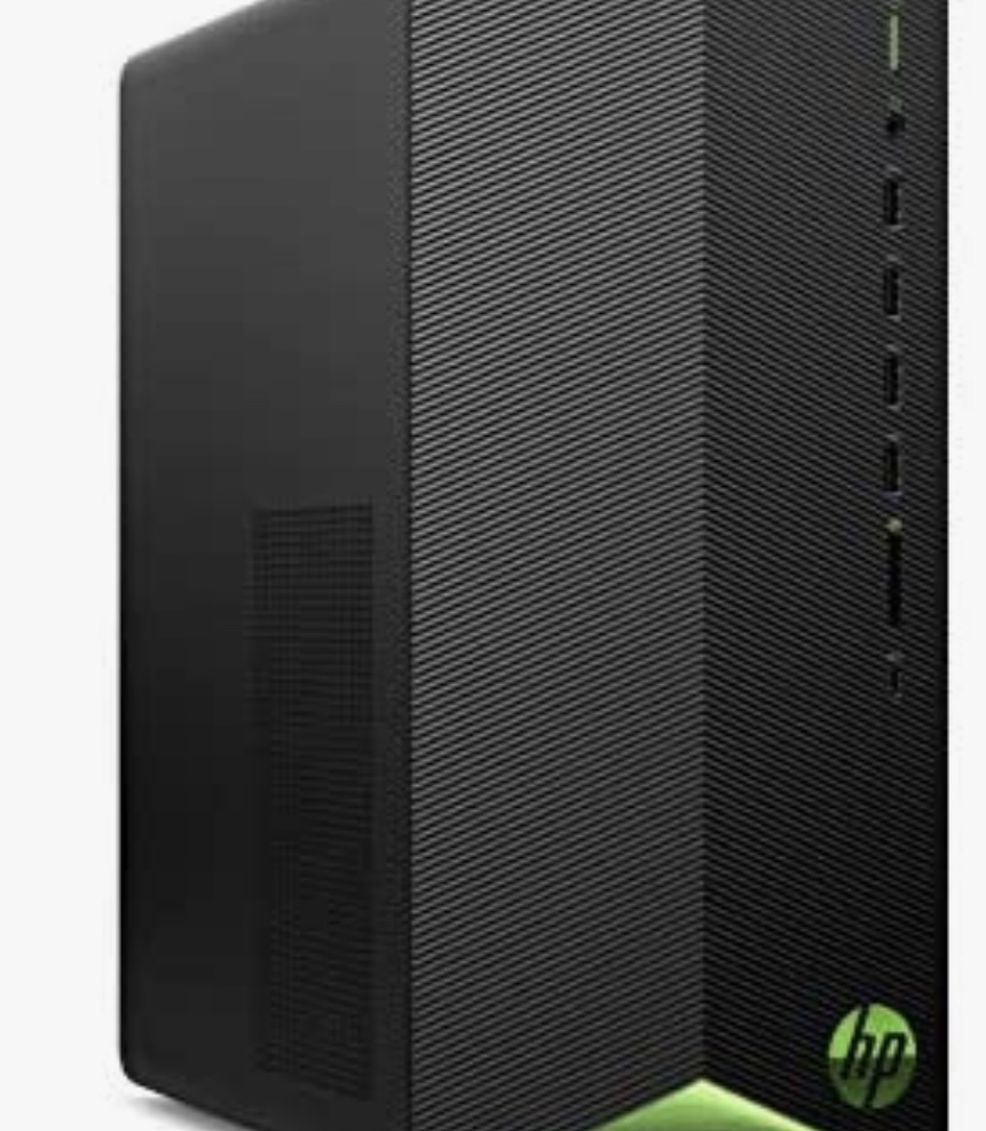 HP Pavilion Gaming Desktop, NVIDIA GeForce GTX 1650, Intel Core i5-10400F, 8 GB DDR4 RAM, 256 GB PCIe NVMe SSD, Windows 10 Home, USB Mouse and Keyboar