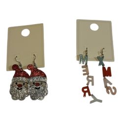 Holiday Earrings.  Any 6/$15 Or $3 Ea 