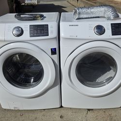 SAMSUNG WASHER&GAS DRYER SET 