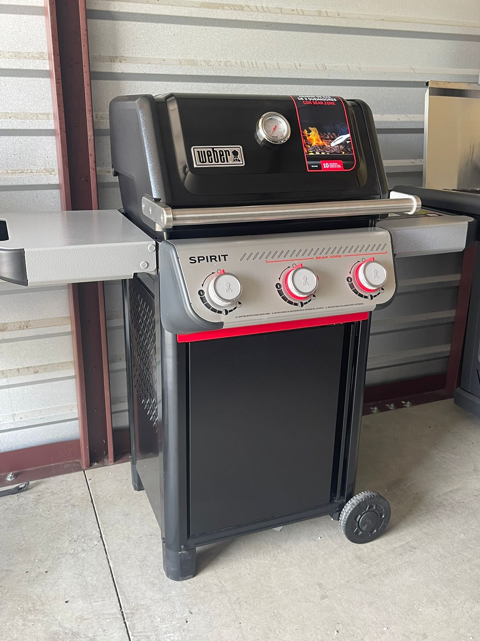 Asador De Gas 3 Quemadores Weber