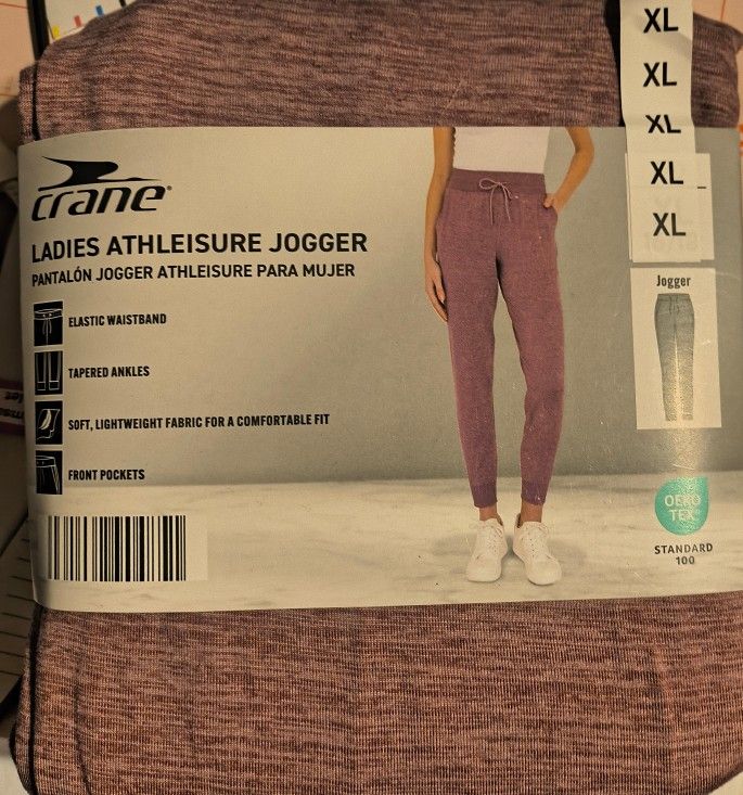 Crane Ladies Athleisure Joggers
