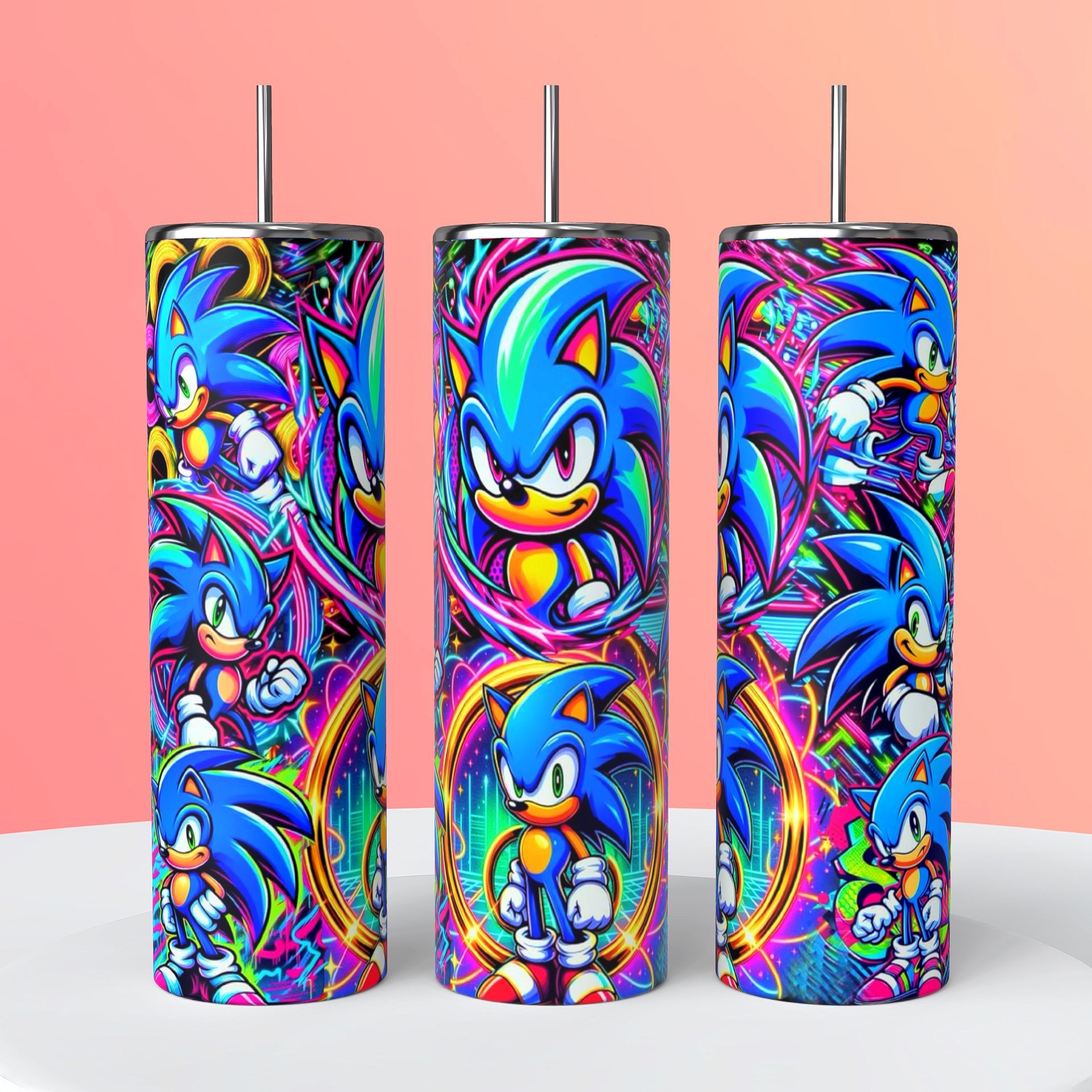 Sonic The Hedgehog Tumbler