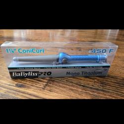 BaBylissPRO Nano Titanium 1¼–¾" Conicurl Iron