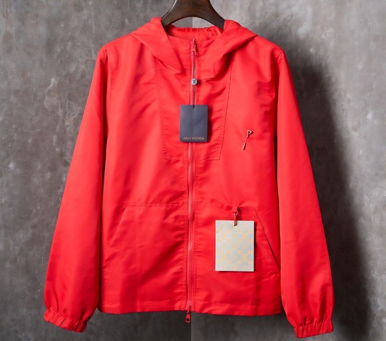 Red LV reversible Jacket
