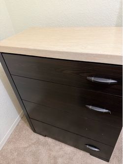 Kanes Furniture Dark wood dresser