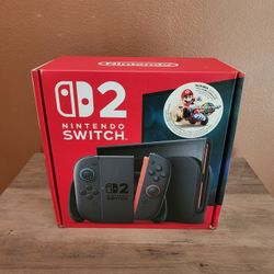 Nintendo Switch 2 + Mario Kart World NEW