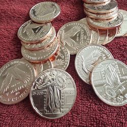 Collectible Coin Walking Liberty Rounds