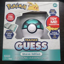 Ultra-Pro Pokemon Trainer Guess Unova Edition Game 2024 