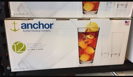 Set of 12 - 16 oz glasses