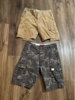 2 shorts for $5 (Levi’s and lucky brand )