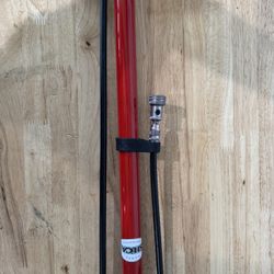 Silca Pista Floor Pump (Red)
