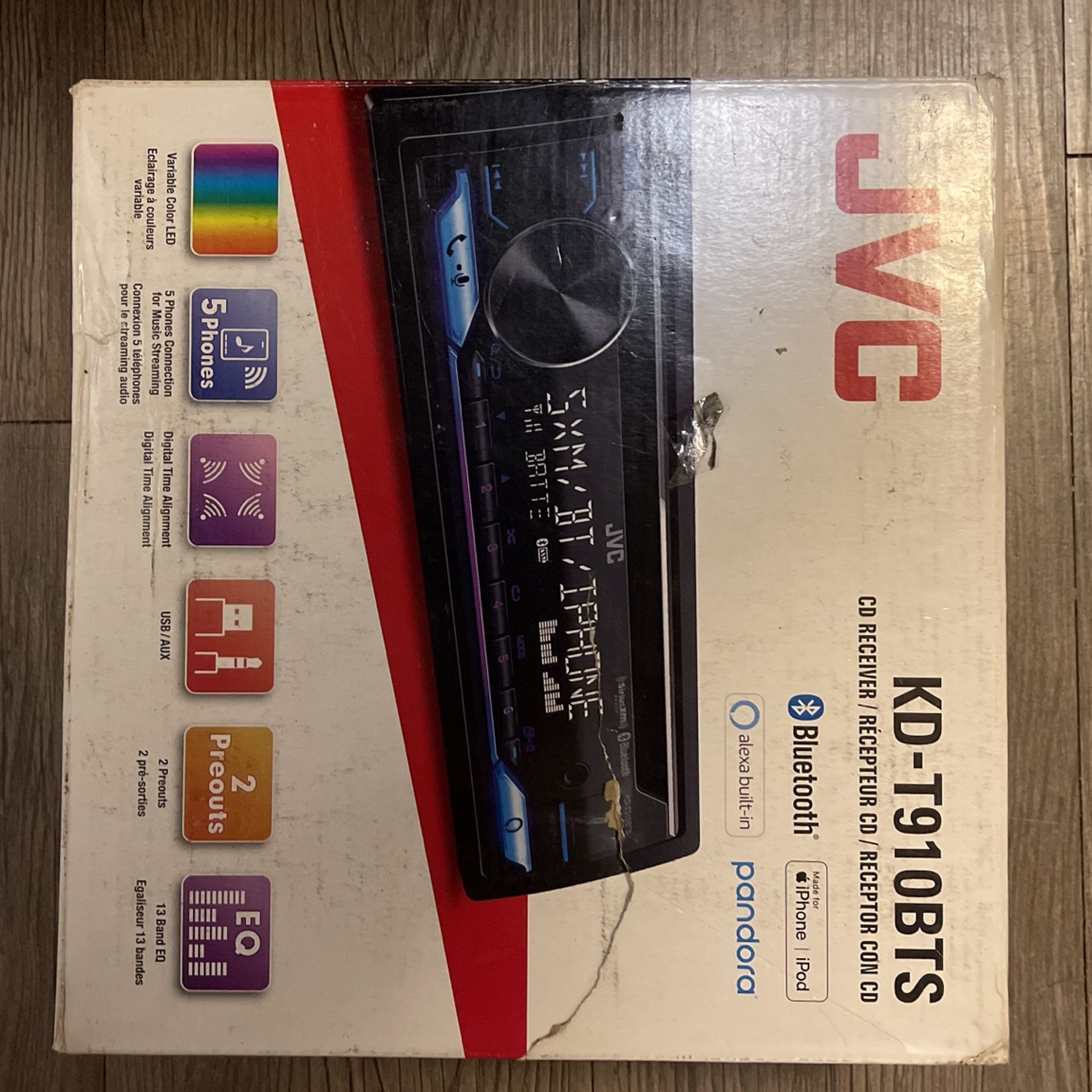 JVC Bluetooth Car Receiver