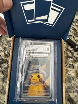 Cgc Mint 10 Pikachu Van Goh (grey Felt Hat) $1500 Obo