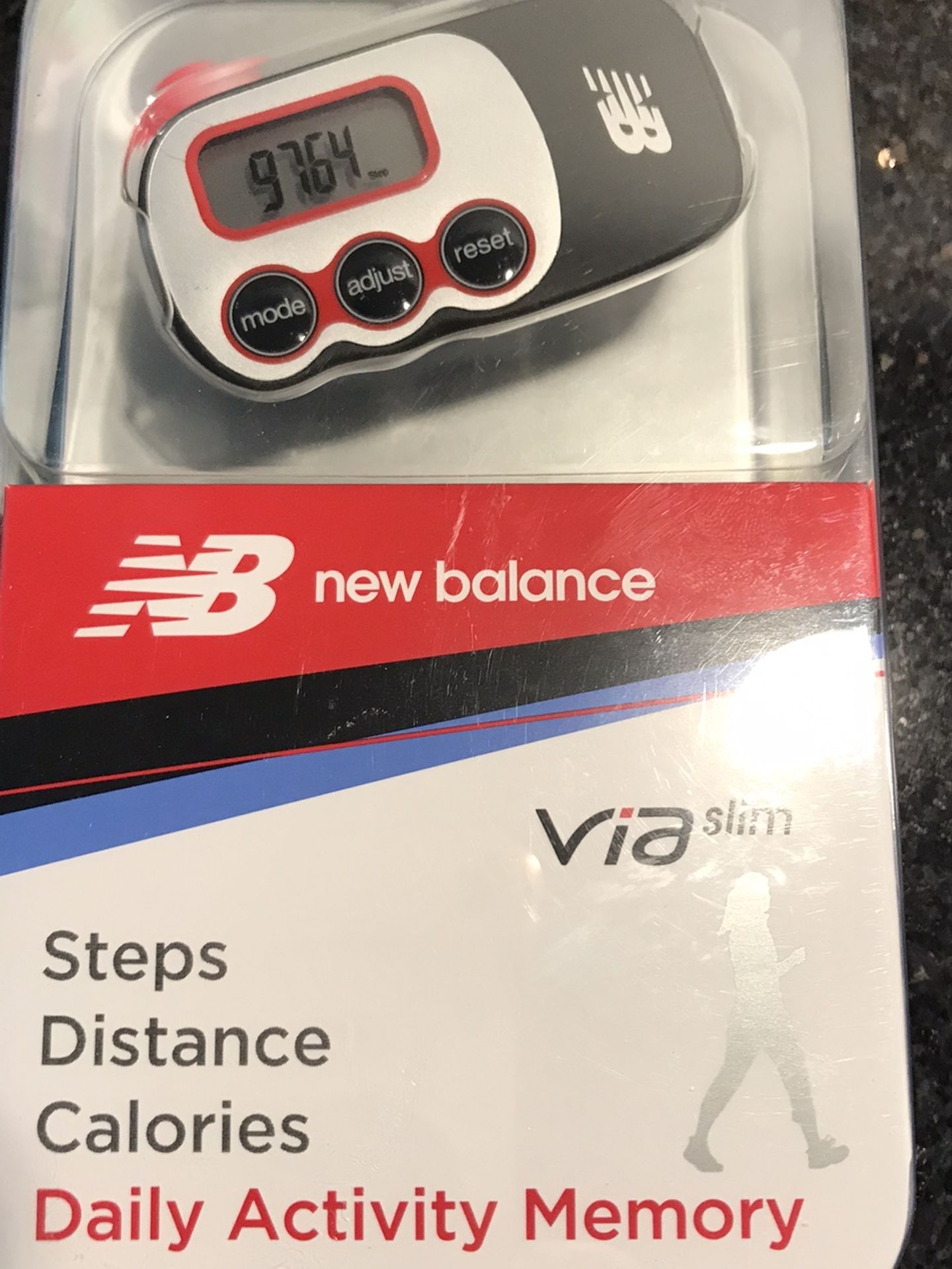 NEW BALANCE Via Slim Pedometer