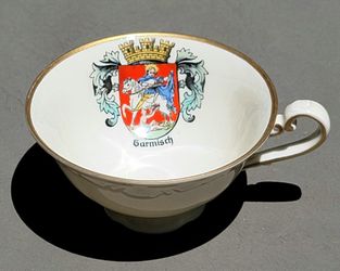 Vintage Garmisch Souvenir Cup Coat of Arms