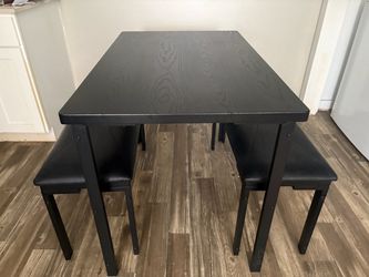 Black kitchen table
