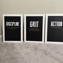 Motivational Metal Art Print- Minimalist Aesthetic Wall Art