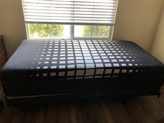 Jerome s KUHL Twin Mattress Box Spring and Frame for Sale in