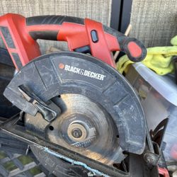 Black & Decker Saw No Battery $10