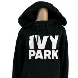 Ivy Park Logo Pullover hoodie womens size Small 