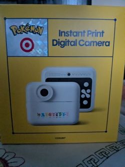 Pokemon instant print camera