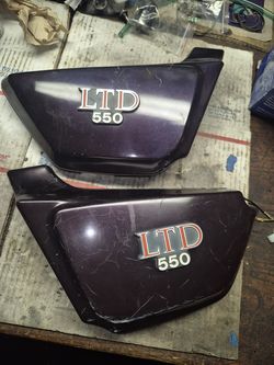 Kawasaki LTD 550 side covers