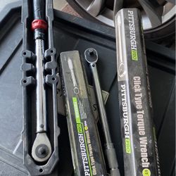 4 Torque Wrench In All Different Size One Husky 