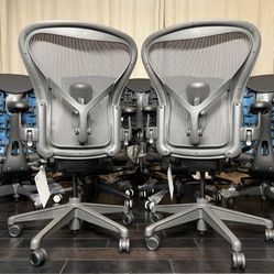 *FREE DELIVERY* NEW HERMAN MILLER AERON CHAIRS - ALL SIZES AVAILABLE