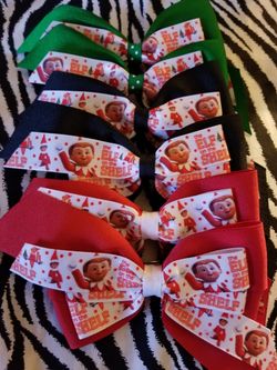 Christmas hairbows