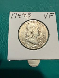 1949 S Franklin half dollar