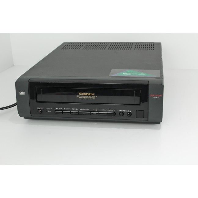 VTG Goldstar GVP-B115 Compact VCR VHS Video Cassette Tape Player and Recorder – Tested/Working