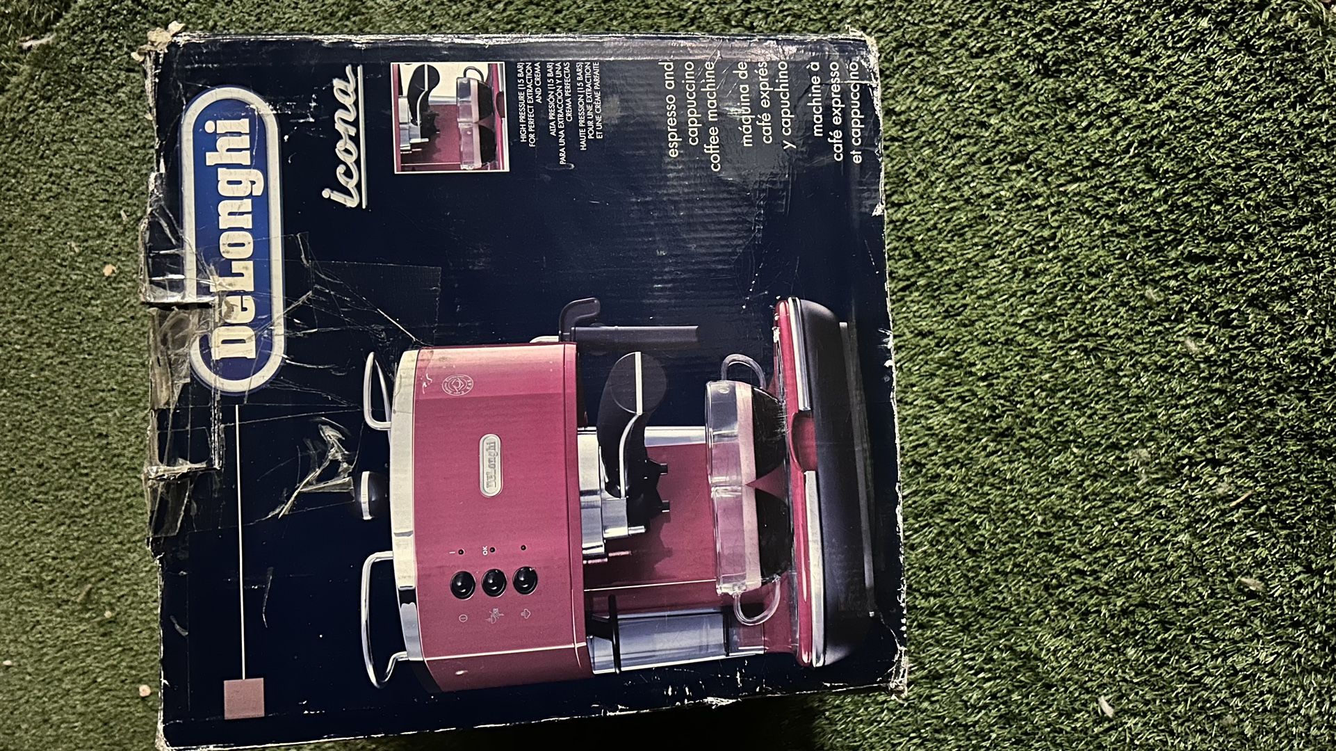 Delonghi Espresso Coffee Machine Maker Icona ECO 310 Red