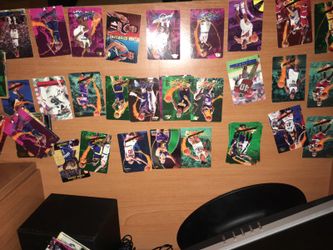 Mix of 90s and 80s basketball cards