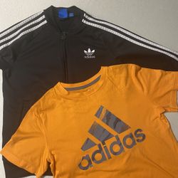 Adidas Jacket And Shirt 