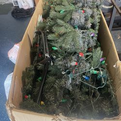 10’ Artificial Christmas Tree FREE