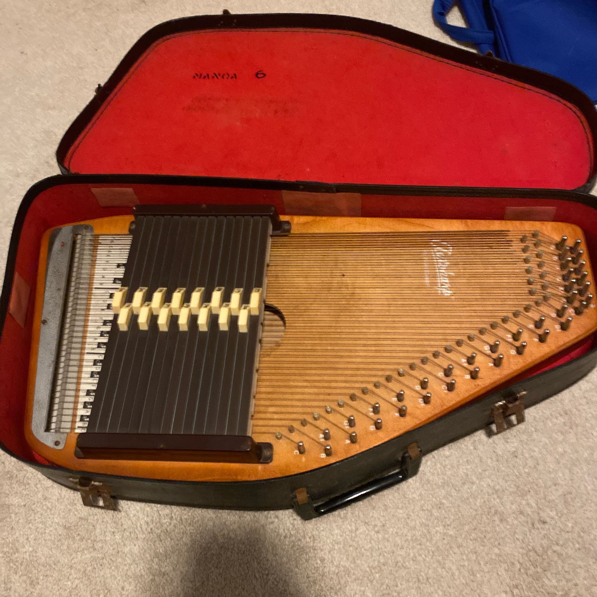 Vintage Autoharp By Oscar Schmidt