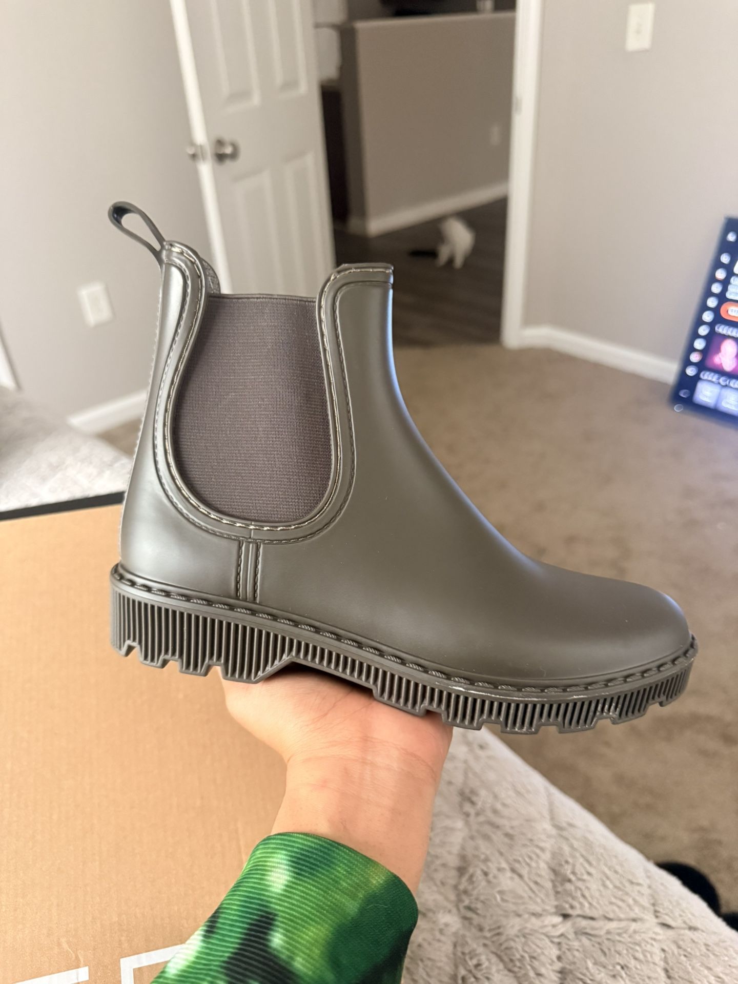 Army Green Boots