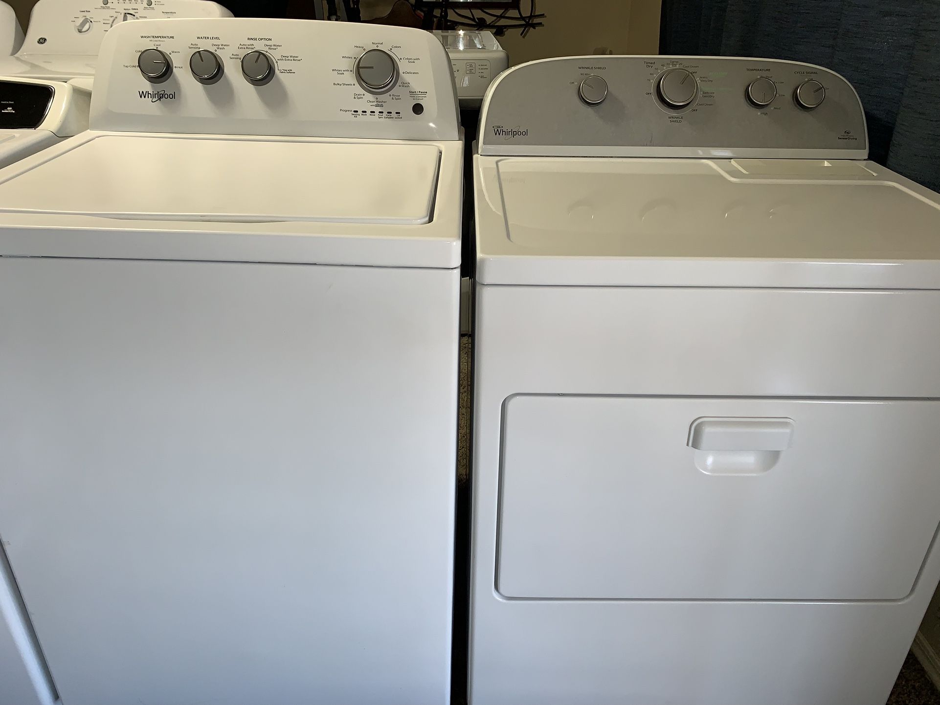 Washer And Dryer Electric ⚡️