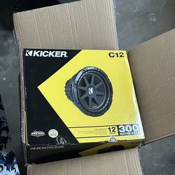 Kicker 50DCWC122 Dual CompC 12-inch Subwoofers