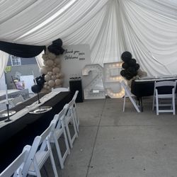 White Resin Chairs (rent)