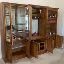 Entertainment center- 3 piece