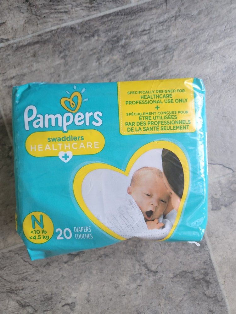 Pampers Swadlers Size N