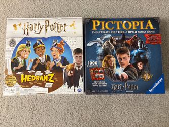 Harry Potter Hedbanz and Pictopia Games. Fun family game!