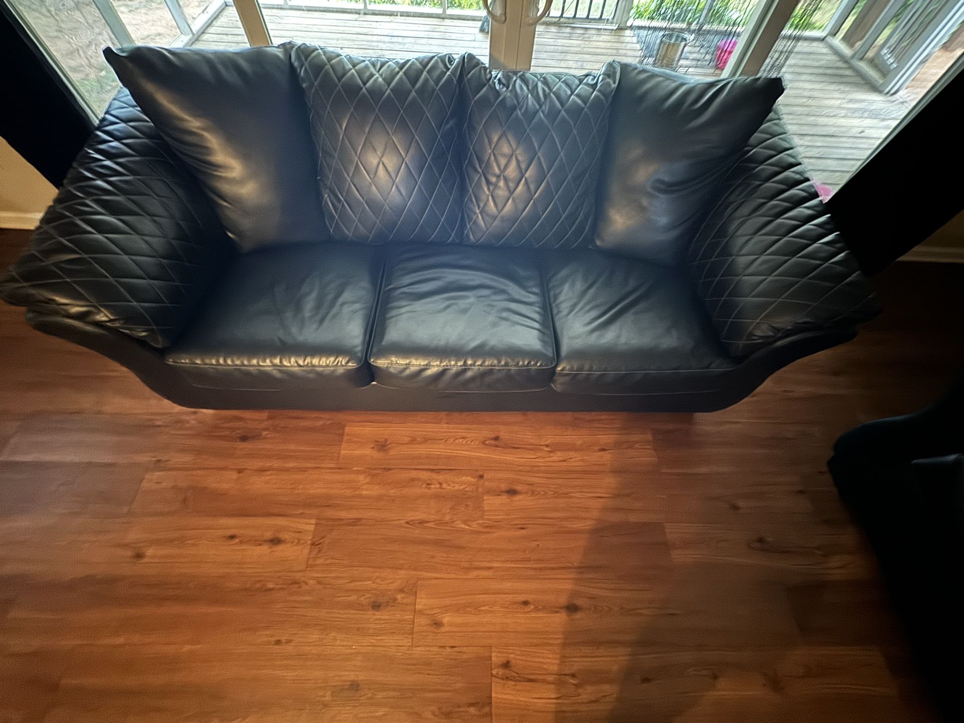 Black Couches