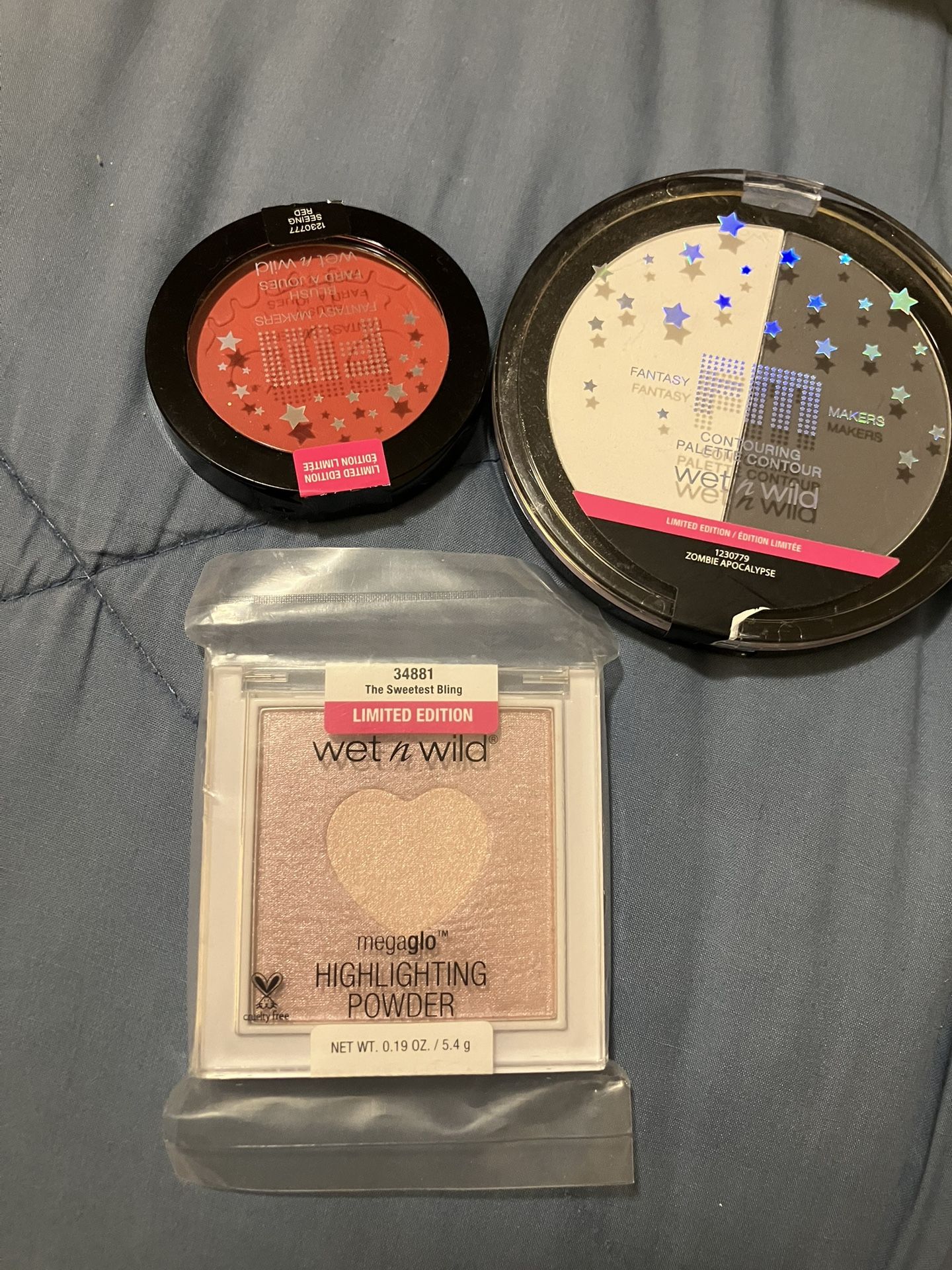 Limited Edition Wet & Wild Blushes (Never Used)