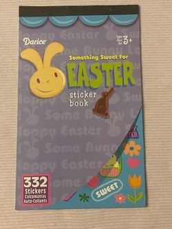 Darice Easter Sticker Book New